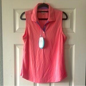 Greg Norman sleeveless golf top